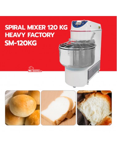 Spiral Mixer 120 KG Heavy Factory